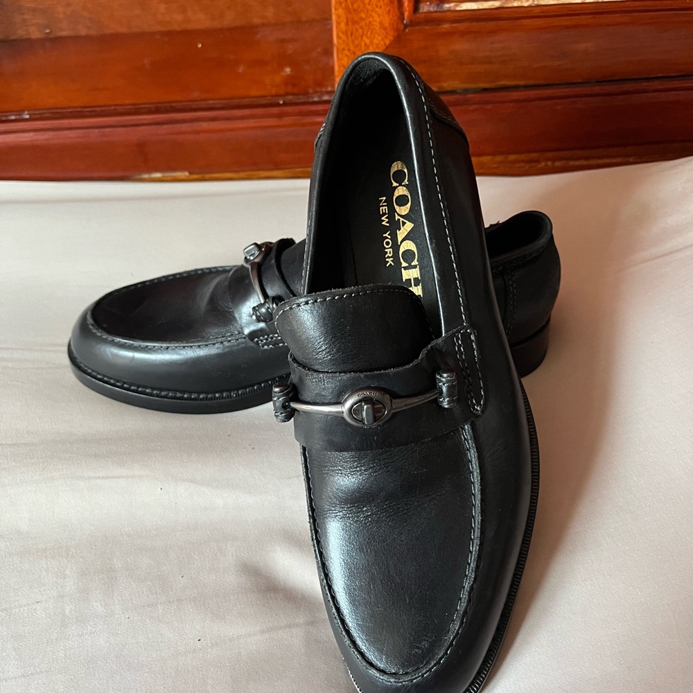 Coach Men's Black Loafers